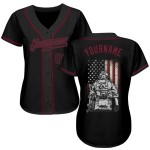 Maillot américain motif 3D soldat personnalisé authentique Battlefield Baseball Maillot américain motif 3D soldat personnalisé authentique Battlefield Baseball