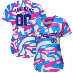 Maillot de baseball 3D au design authentique et personnalisé, motif festival Maillot de baseball 3D au design authentique et personnalisé, motif festival