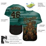 Motif personnalisé Jersey Treat Trick 3D Baseball Horror Halloween Night Authentique Motif personnalisé Jersey Treat Trick 3D Baseball Horror Halloween Night Authentique