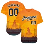 Maillot d'Halloween personnalisé Horror Night Baseball motif authentique 3D Maillot d'Halloween personnalisé Horror Night Baseball motif authentique 3D
